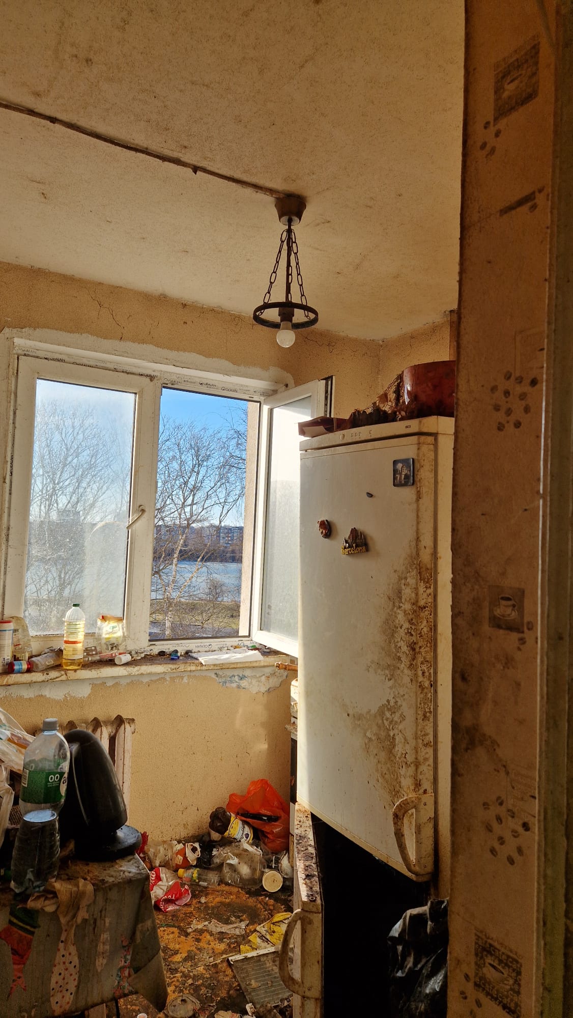 До очистки кухни